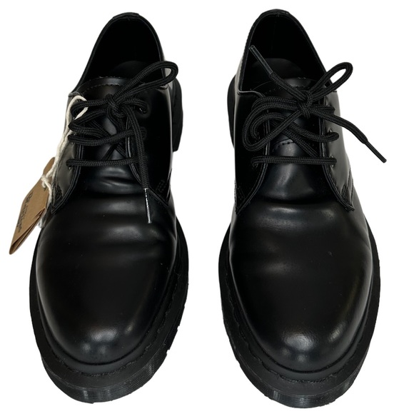 Dr. Martens Mono Smooth Leather Unisex Shoes - Women’s: US 9 - Men’s: US 8 - Picture 16 of 17